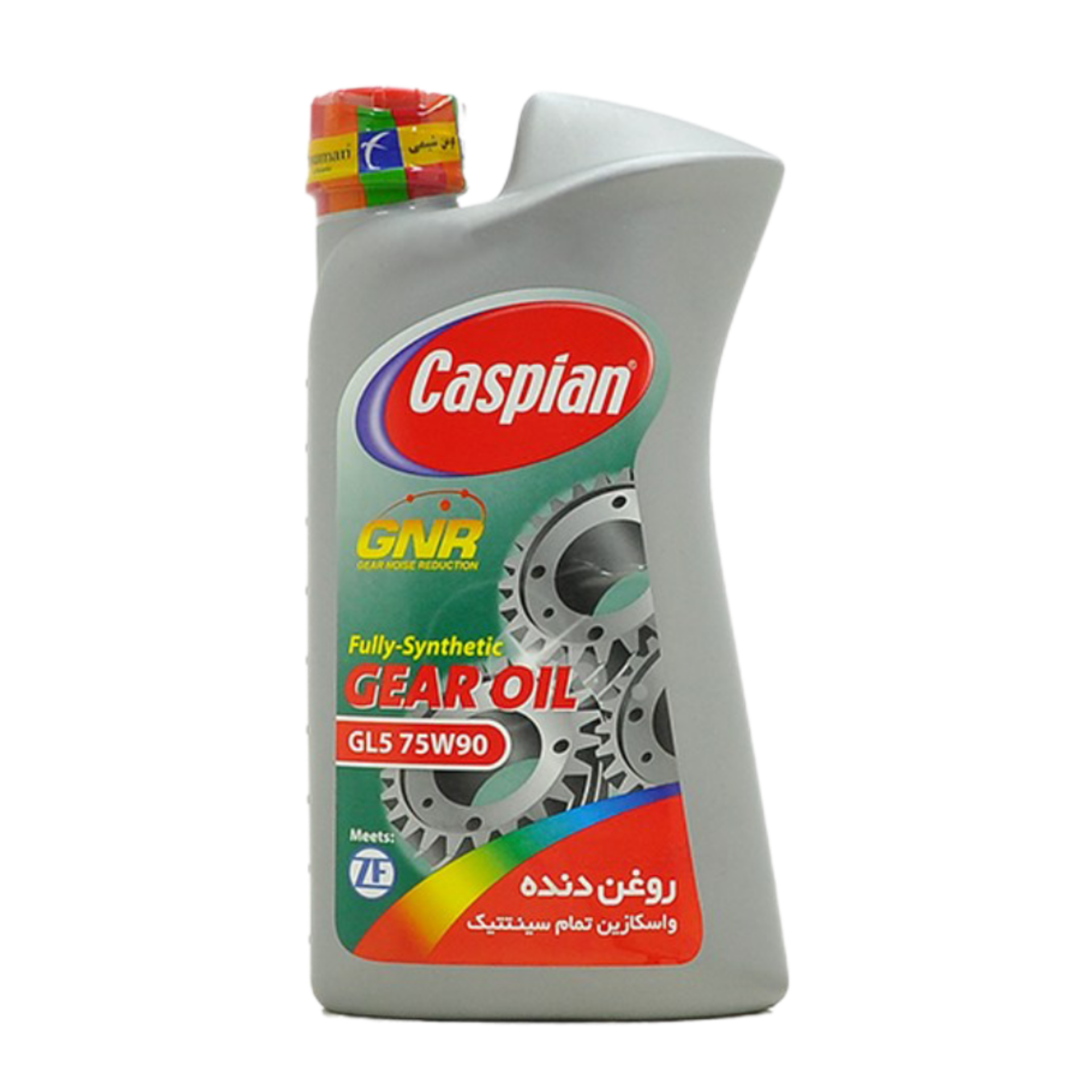 روغن گیربکس تمام سینتتیک کاسپین API GL5 SAE 75W90 حجم 1 لیتر