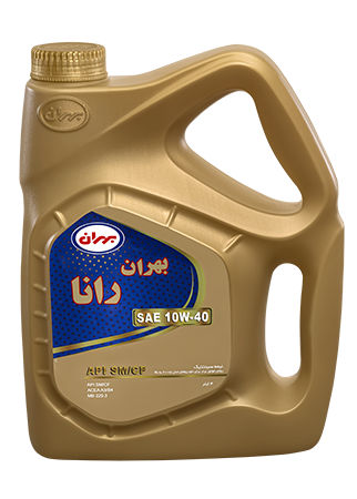 روغن موتور خودرو بهران رانا مدل 10W40 API SM/CF حجم 4 لیتر