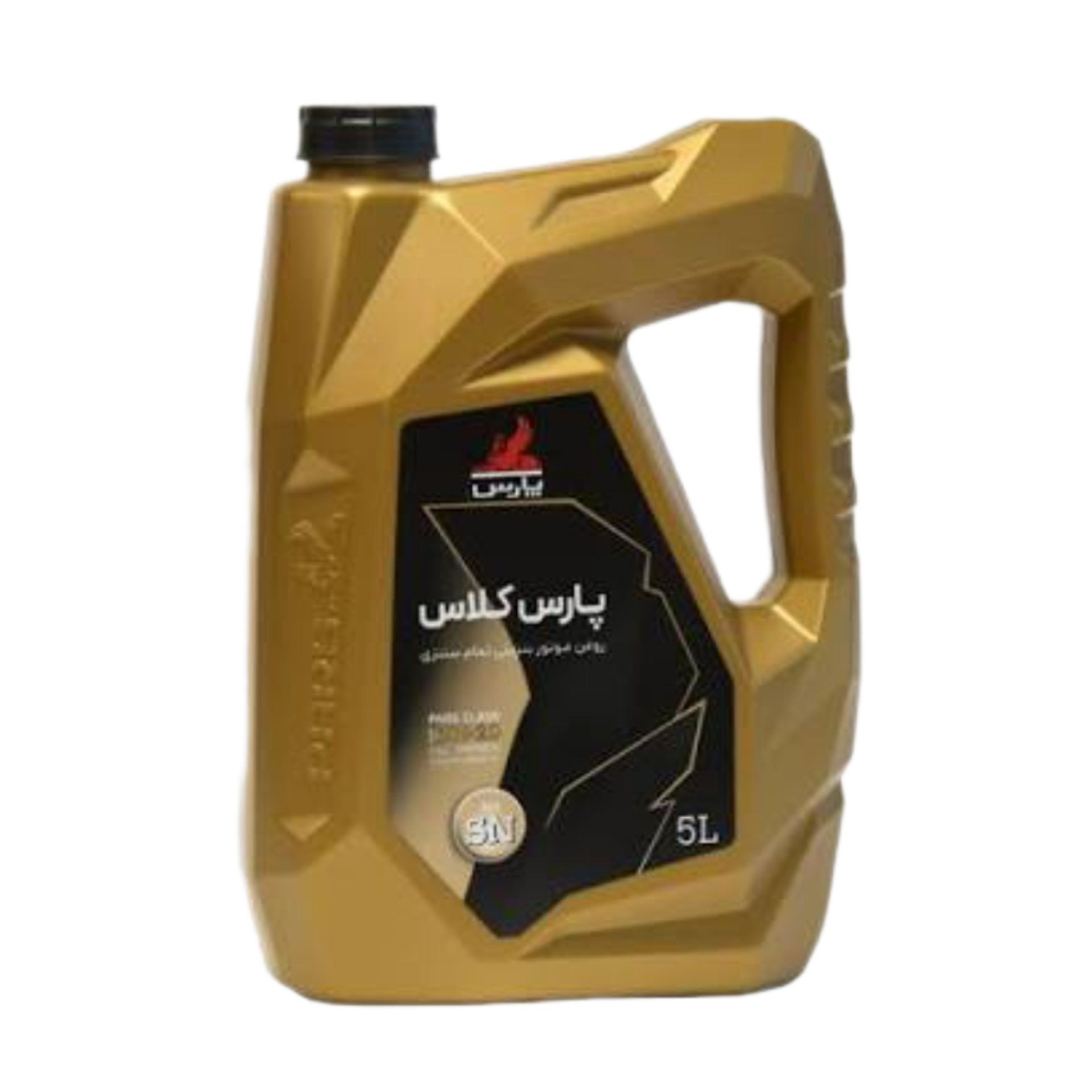 روغن موتور تمام سینتتیک نفت پارس مدل پارس کلاس 0W20 API SN حجم 5 لیتر