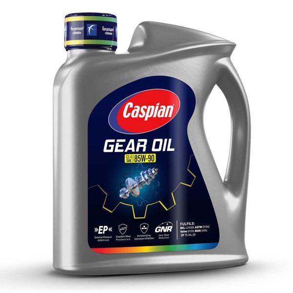 روغن دنده خودرو کاسپین مدل GL4 85W90 حجم 1.8 لیتر