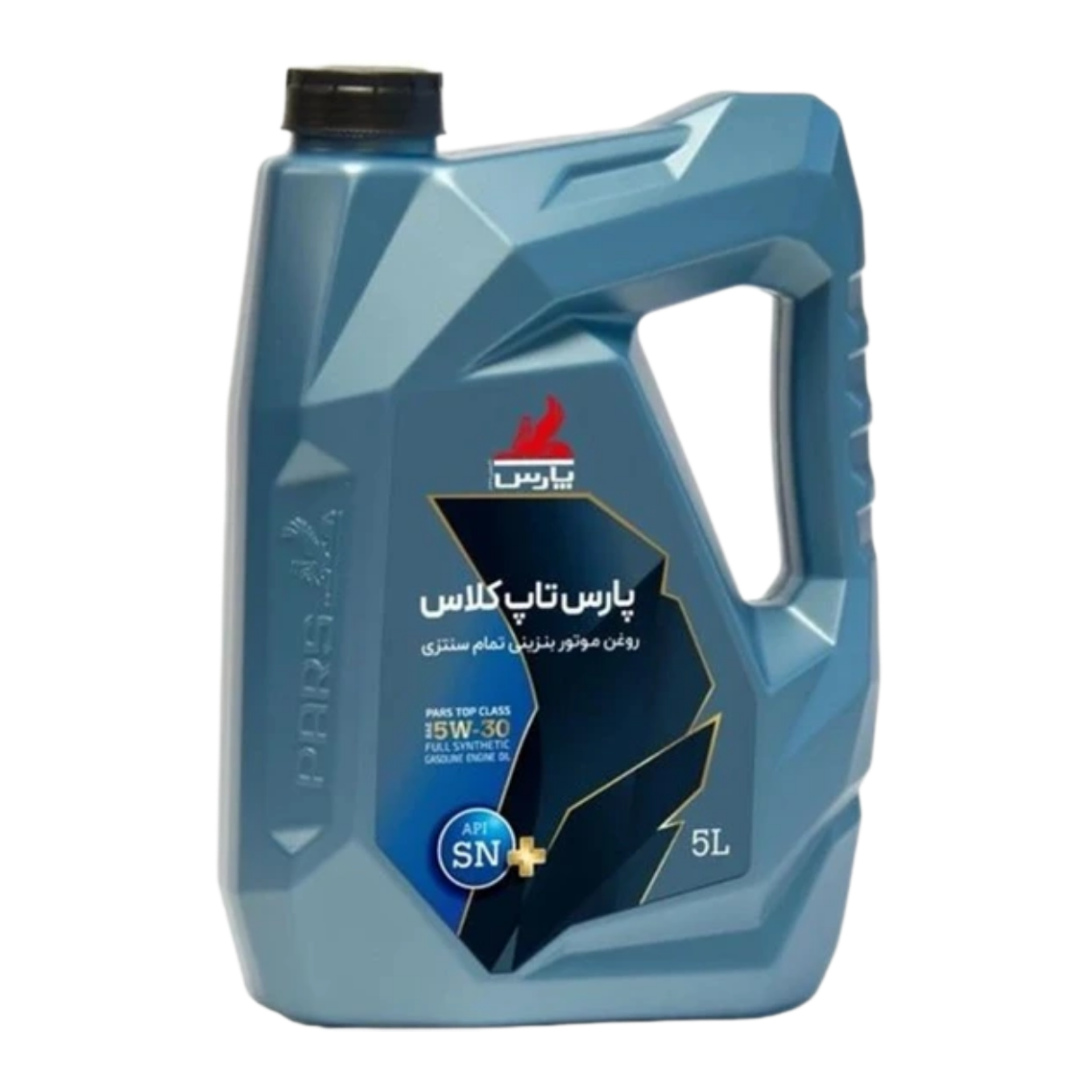 روغن موتور تمام سینتتیک نفت پارس مدل تاپ کلاس +SAE 5W30 API SN حجم 5 لیتر