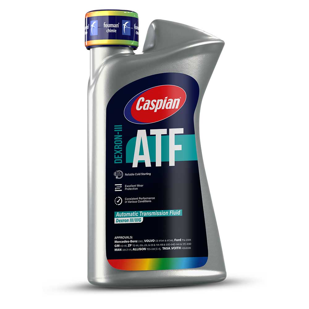 روغن هیدرولیک فرمان و گیربکس اتوماتیک کاسپین ATF دکسران III حجم 1 لیتر
