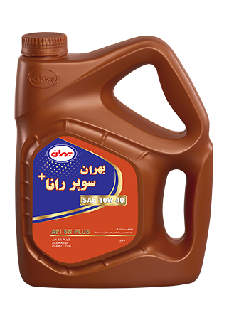 روغن موتور خودرو بهران سوپر رانا پلاس مدل 10W40 SN PLUS حجم 4 لیتر
